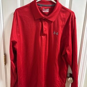 LG Men's Red Polo Shirt